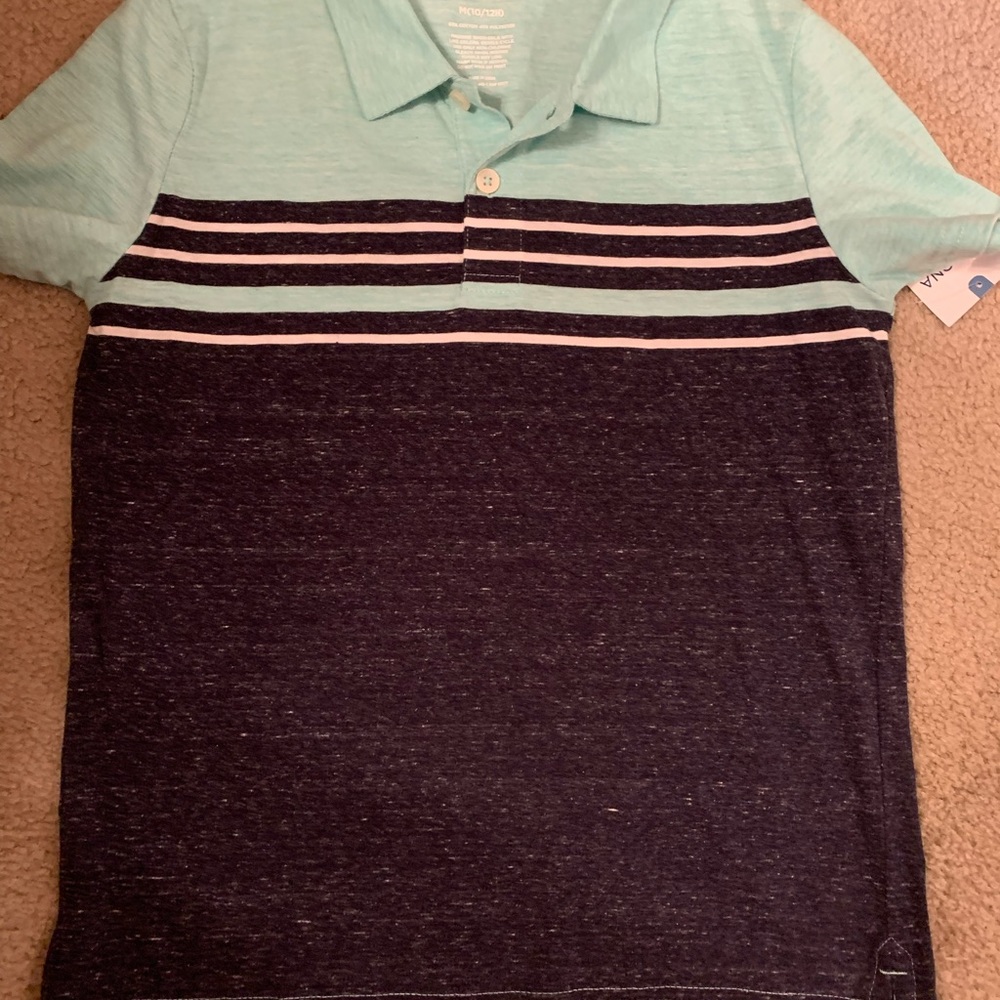 Arizona new boy’s polo size 10/12 husky